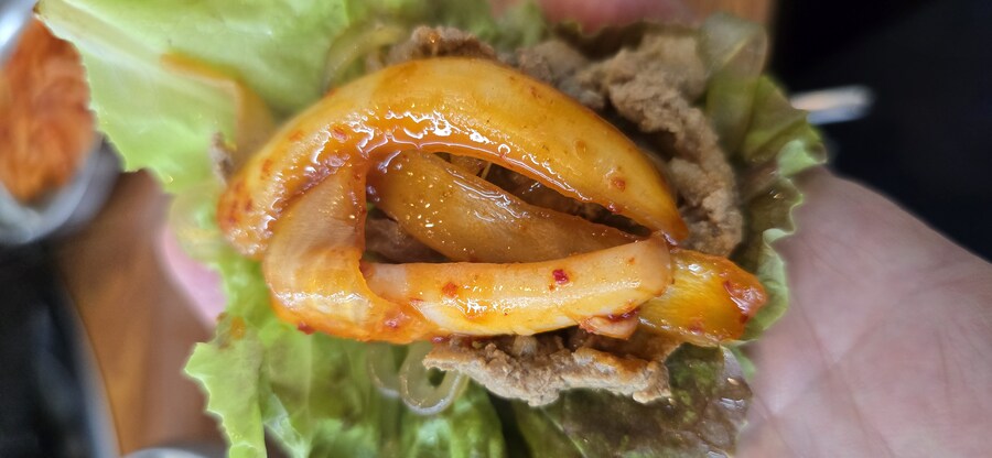 청진식당 불고기 오징어 당면사리_7.jpg