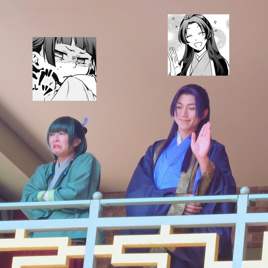약사의 혼잣말) 마오마오 , 진시 코스프레_1.jpg