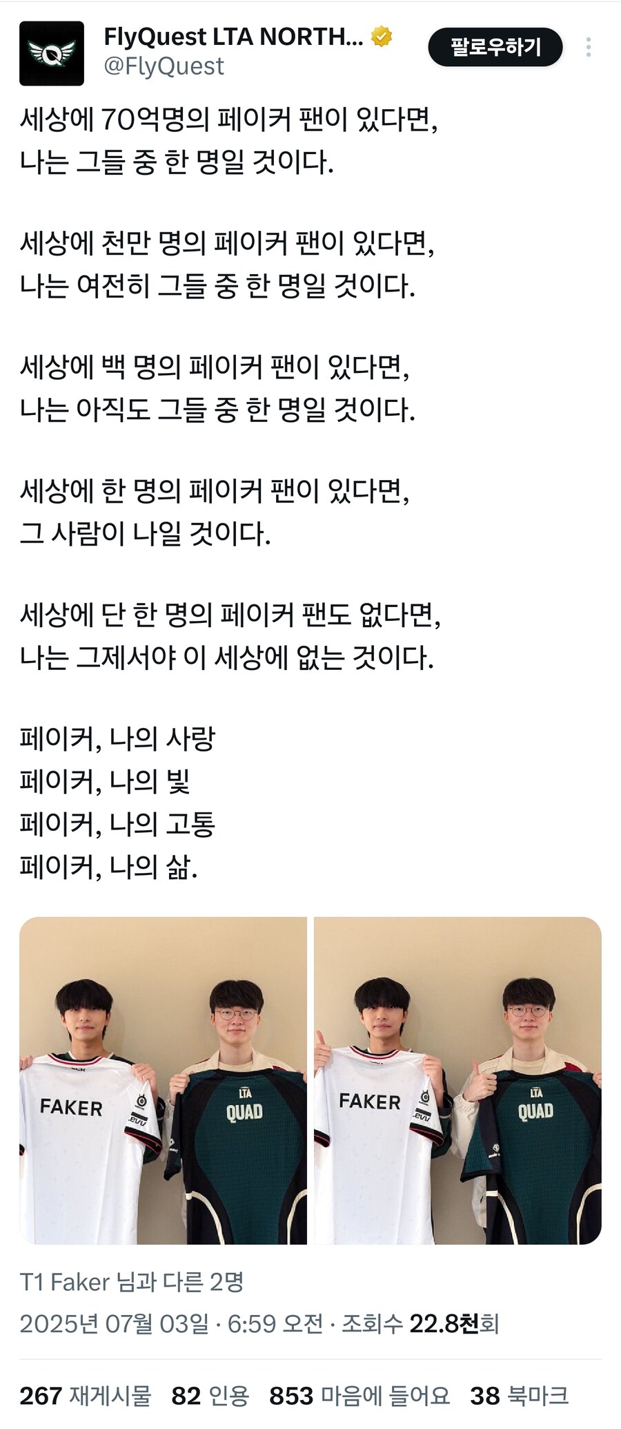 롤) 갑자기 미쳐버린 플라이퀘스트