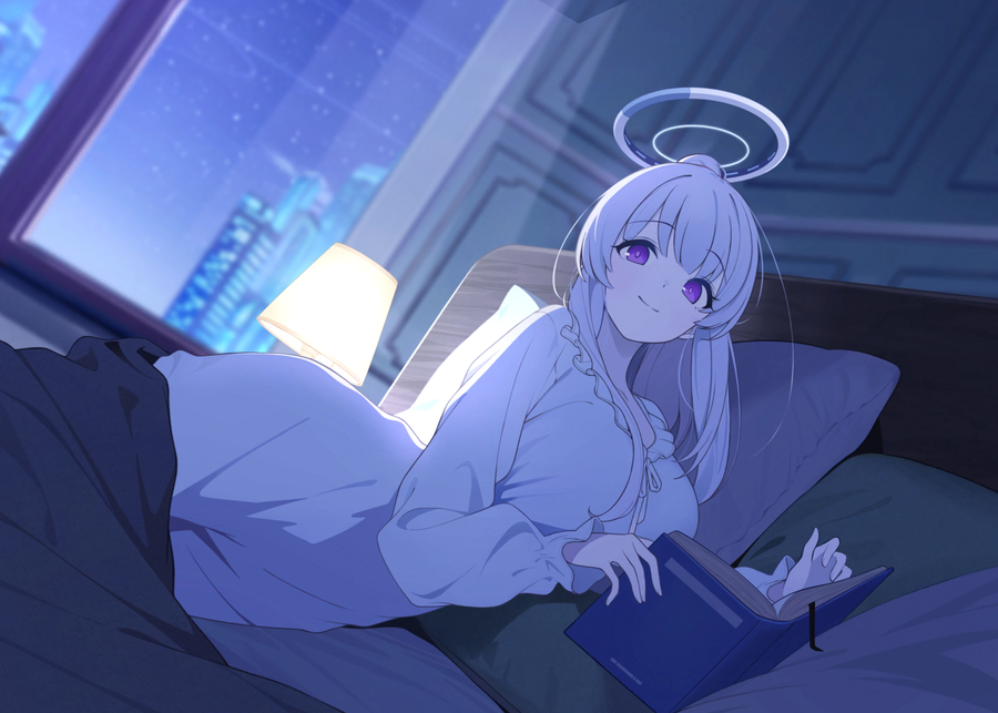 블루아카) 잠옷 노아보면 묘하게_1.webp