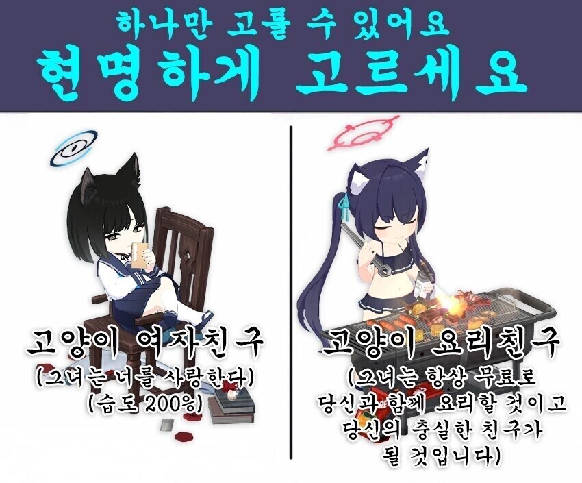 블루아카) 고양이 친구 1명만 선택하세요.jpg_1.jpg