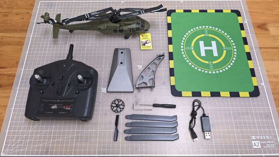 XK K170 UH-60L BLACK HAWK 무선조종 블랙호크 헬리콥터_8.jpg