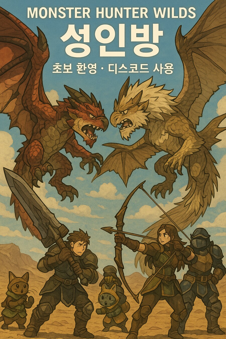 몬헌 와일즈 헌터분 모십니다_1.png