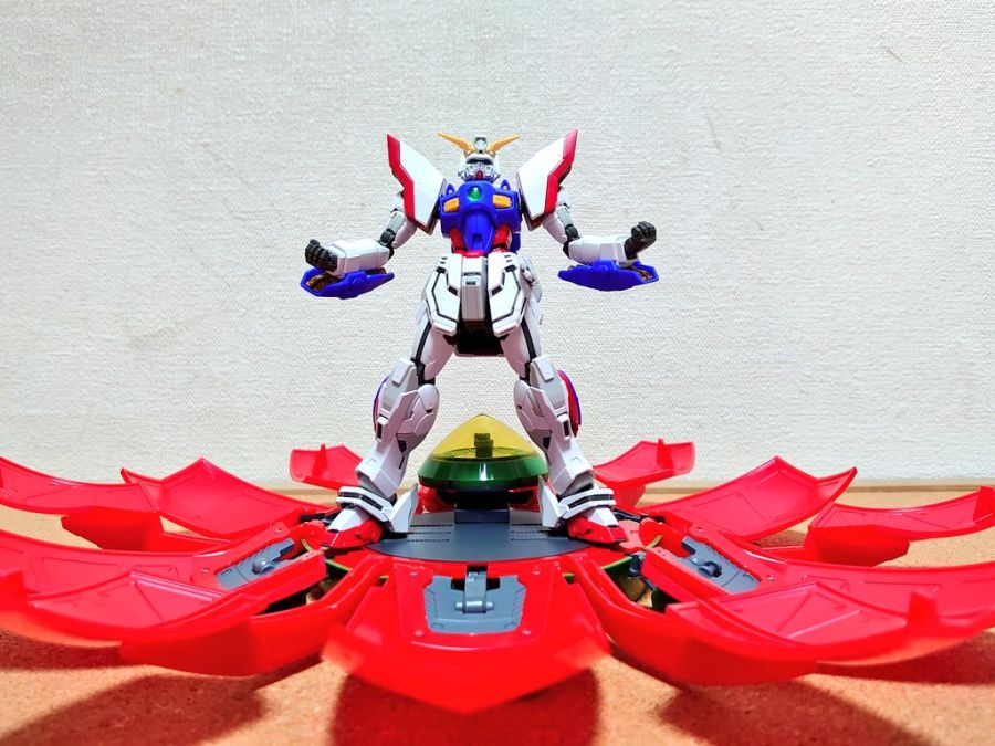 RG 샤이닝 건담 + HIRM 갓 건담 조합 사진_7.jpg