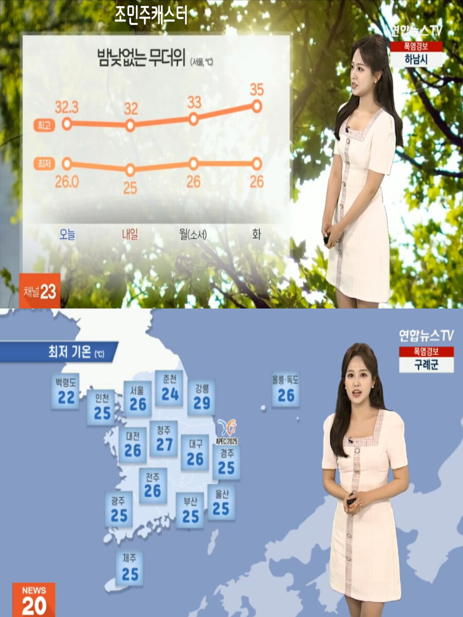 휴일, 전국 강한 자외선(폭염 계속, 일부 중북부 비)_4.jpg