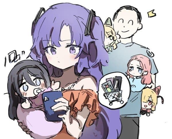 블루아카] 육아에 지친 엄마.jpg_1.jpg