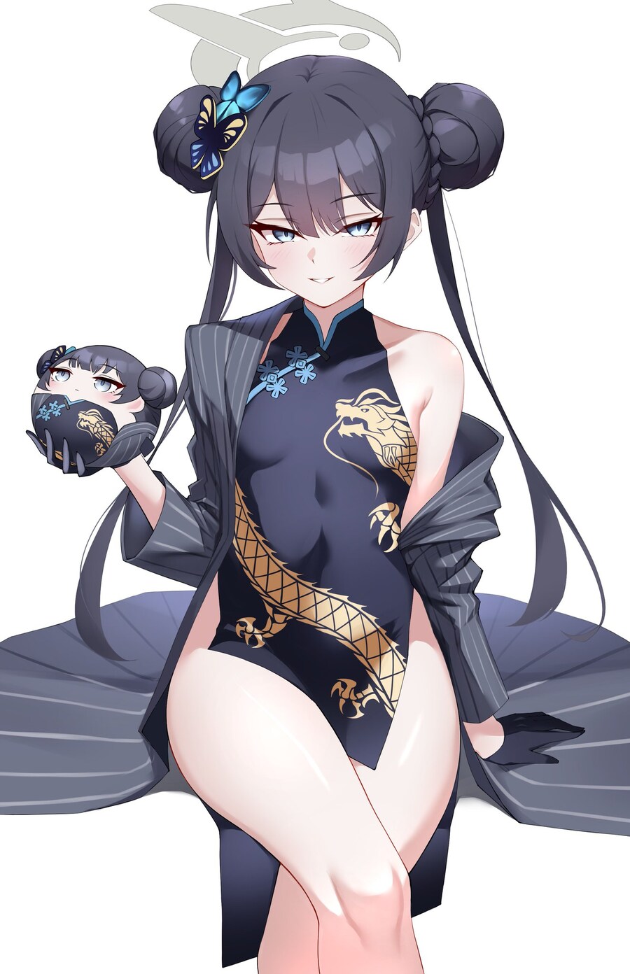 블루아카) 수영복 키사키 실장까지 숨참는다_1.jpg