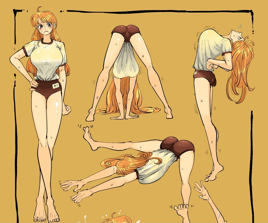 원피스 나미가 스트레칭 할뿐_1.jpg