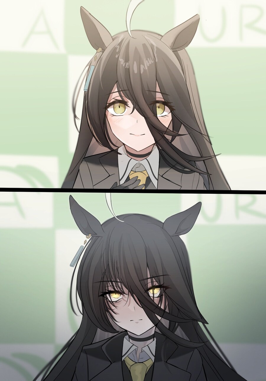 말딸) 트레이너를 / 타키온을 보는 카페_1.jpg