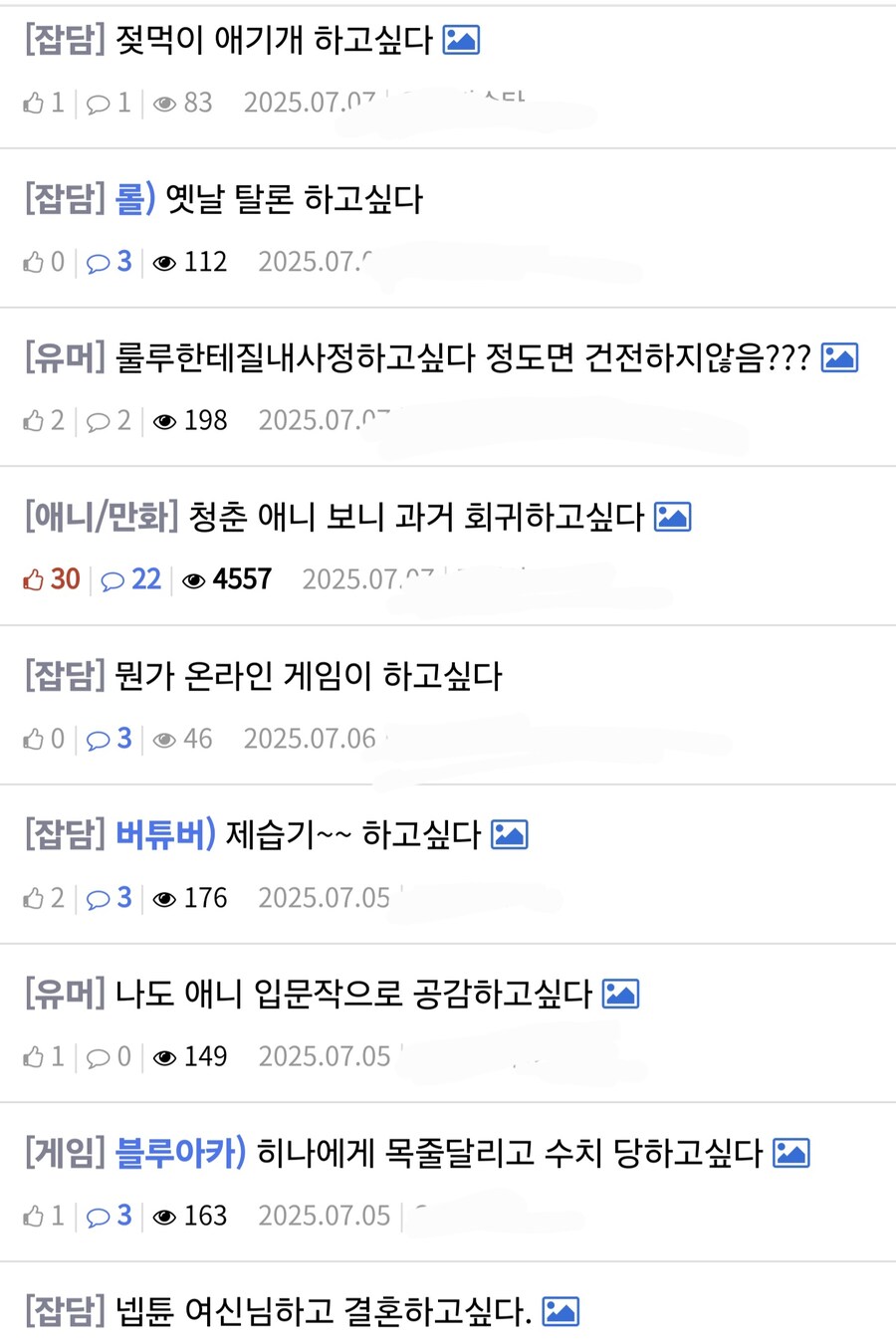 '하고싶다'를 검색하면 그 커뮤의 품격이 나타난다고 한다_1.jpg