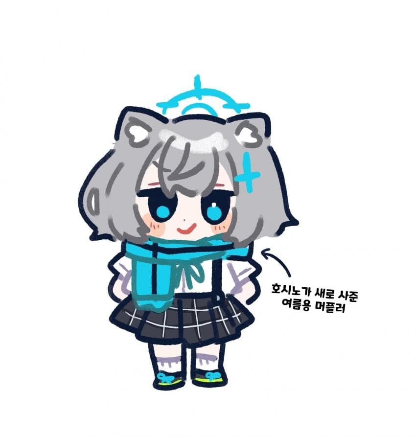 블루아카] 호시노와 애기 시로코 만화.manhwa_4.jpg