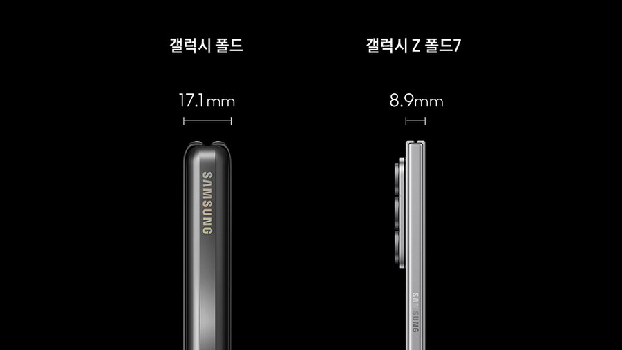 역대 갤럭시 폴드 시리즈 무게/두께 비교_3.jpg