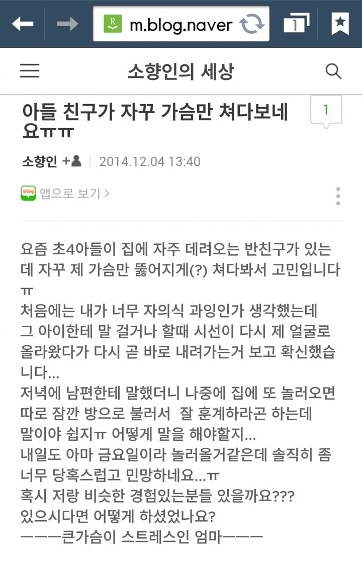 (림버스) 거유인 친구 엄마