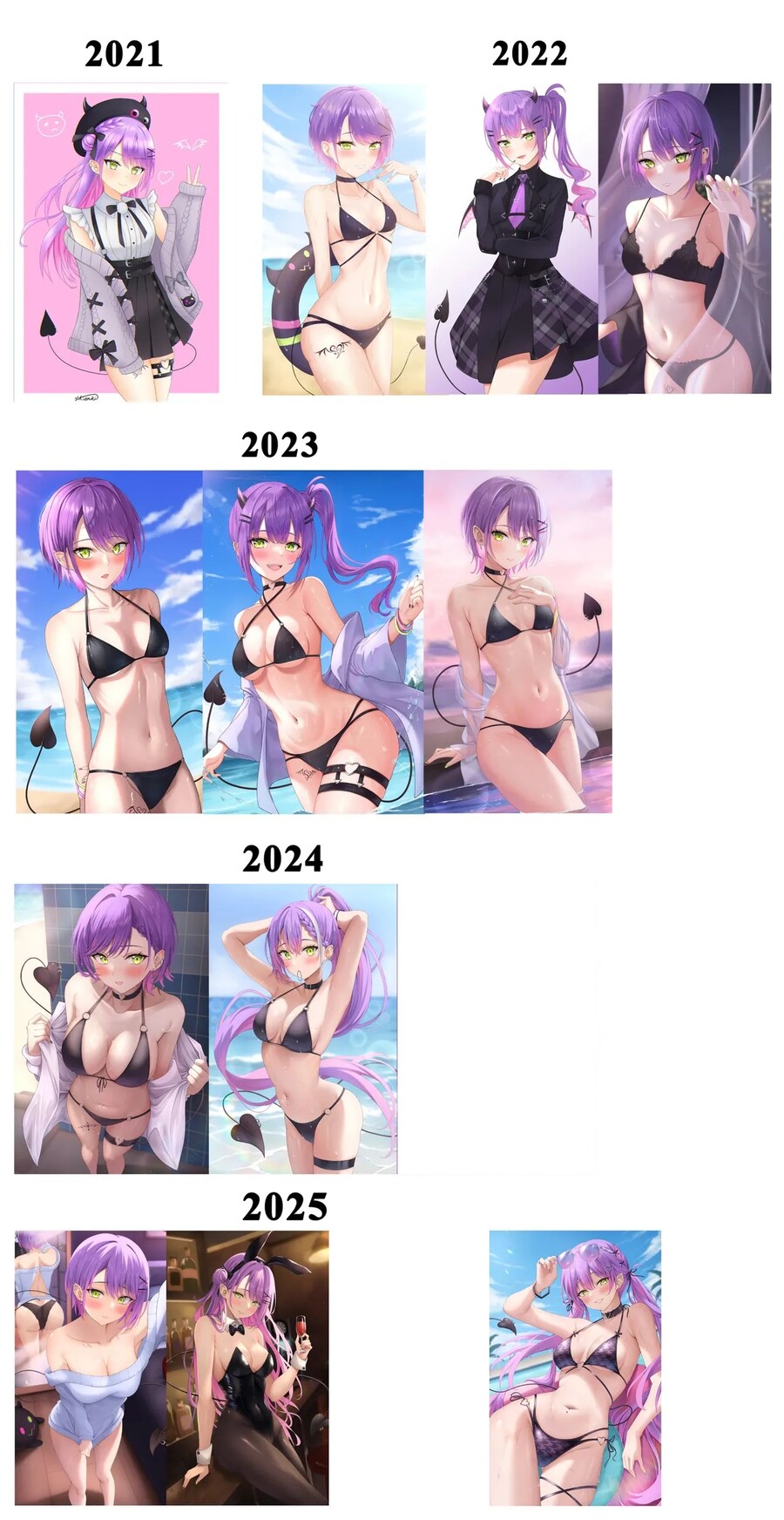 버튜버) 어느 일러레의 토와 그림체 변화..._1.jpg