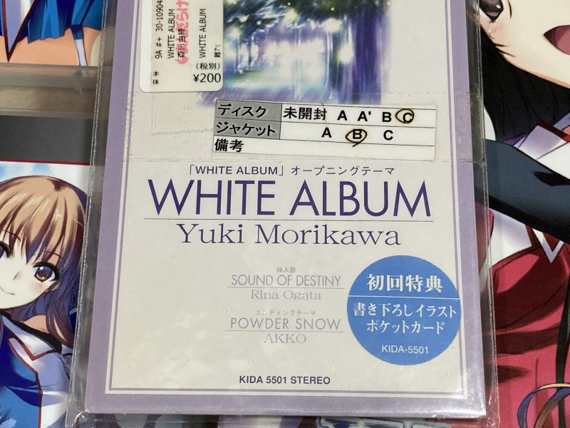 화이트 앨범 (WHITE ALBUM) 리미티드 에디션 & 파우더 스노우_120.jpg