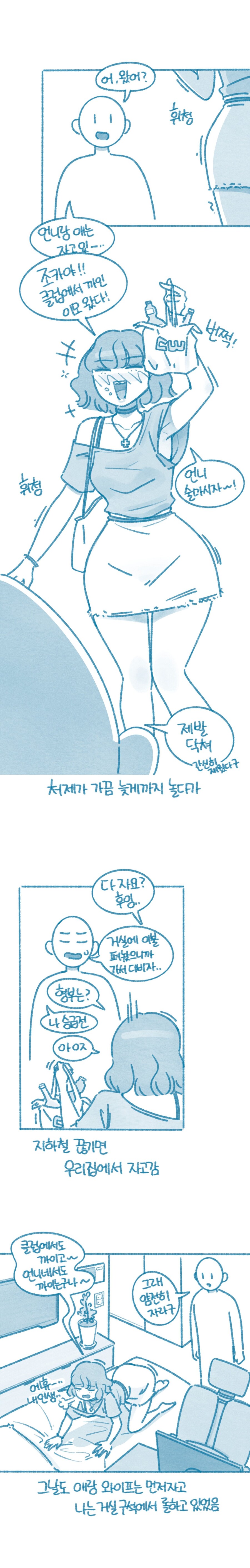꼬북이 타입의 처제