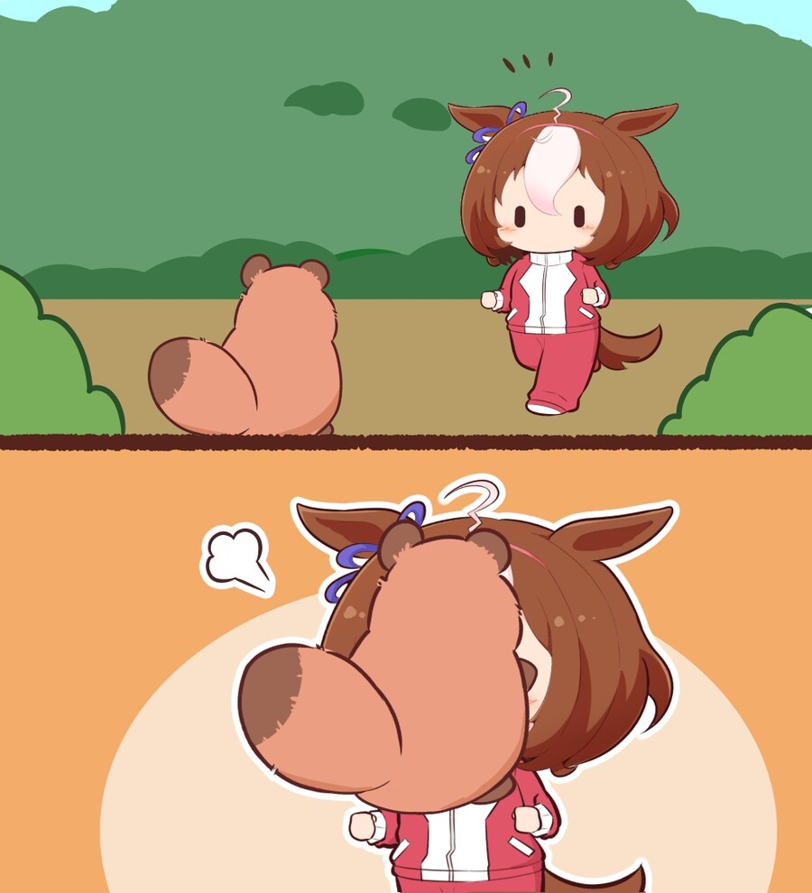 [말딸] 너구리와 조우한 도토_1.jpg