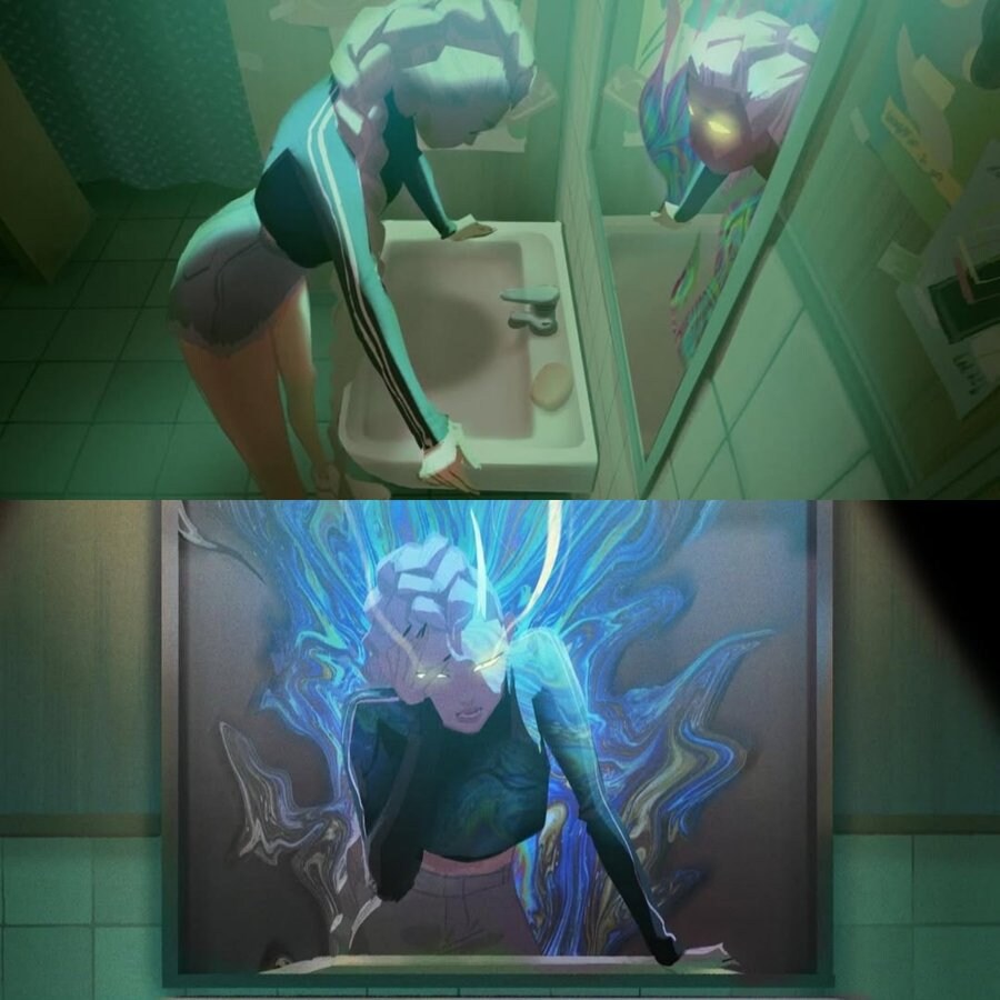 케이팝) 내면의 악귀와 갈등하는 루미_1.jpg