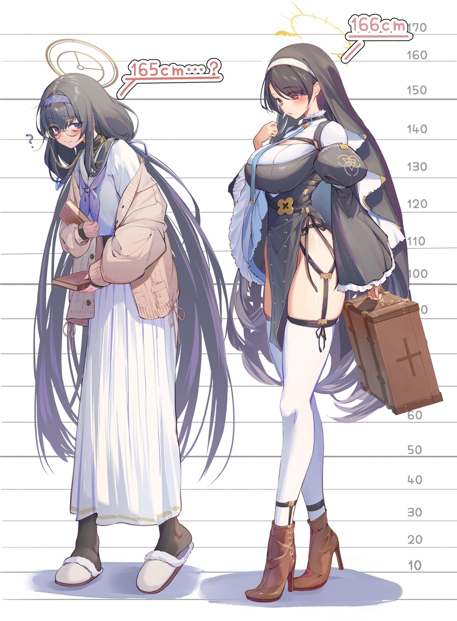 [블루아카] 작아보이는 우이의 키를 늘리는 방법_1.jpg