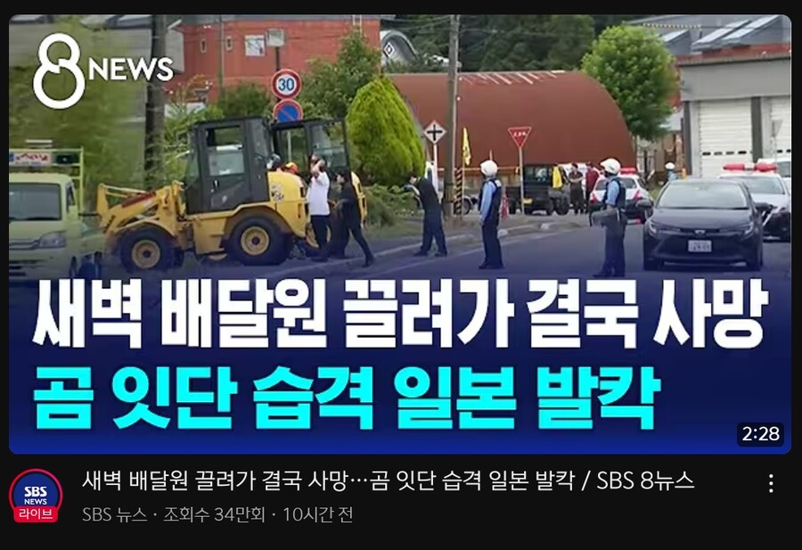 일본이 반달가슴곰 멸종한다는 환경단체 의견 무시하는 이유_1.png
