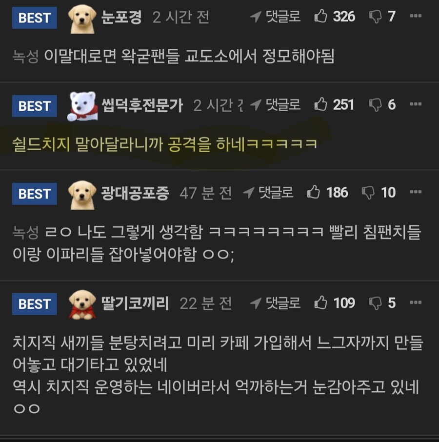 ㅇㅇㄱ) ?? : 팬들 여러분 쉴드 좀 그만 치세요_3.jpg