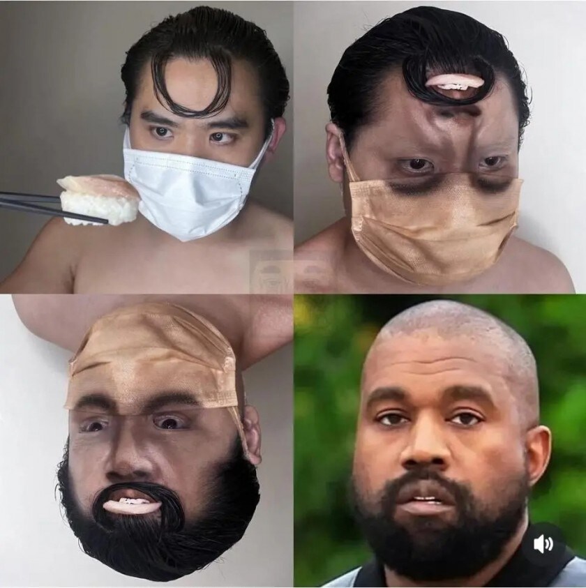 '칸예 웨스트' 저가 코스프레_1.jpg