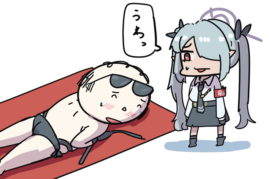 블루아카)상반신 노출 이오리 수영복.jpg_1.jpg