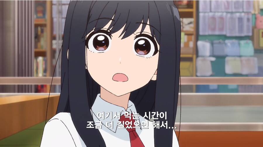 푸드코트에서 내일 또 봐 주인공들 예쁘다_2.png