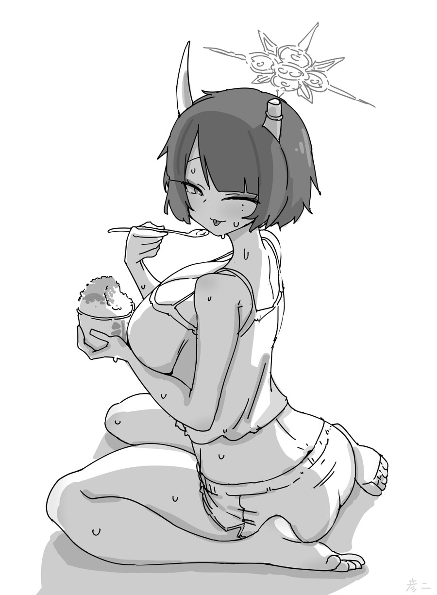 (블루아카) 넘나 더운 니야_1.jpg