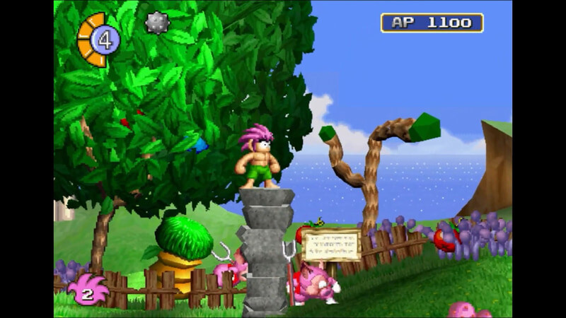 PS1 고전 액션게임 '톰바! 스페셜 에디션' 발매일 및 추가 기능, 스크린샷_7.jpg