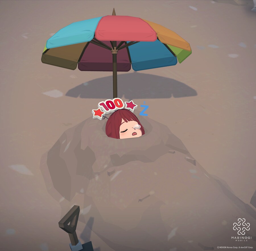 마비M) 밖은 위험하니 게임내에서 해수욕을 즐기는중_2.png