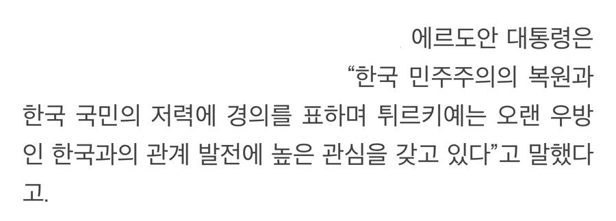 터키 에르도안 “한국의 민주주의에 경의”.jpg_1.jpg