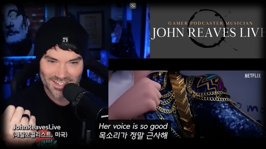 케데헌) 골든이나 유어 아이돌 같은거 리액션 영상 몇개보면_2.png