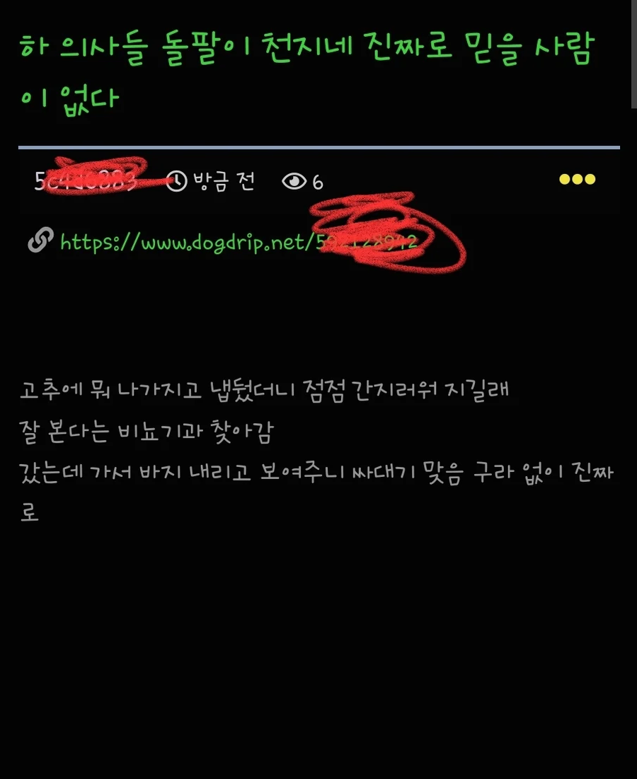돌팔이가 꼬츄 보여줬더니 뺨 때림_1.webp