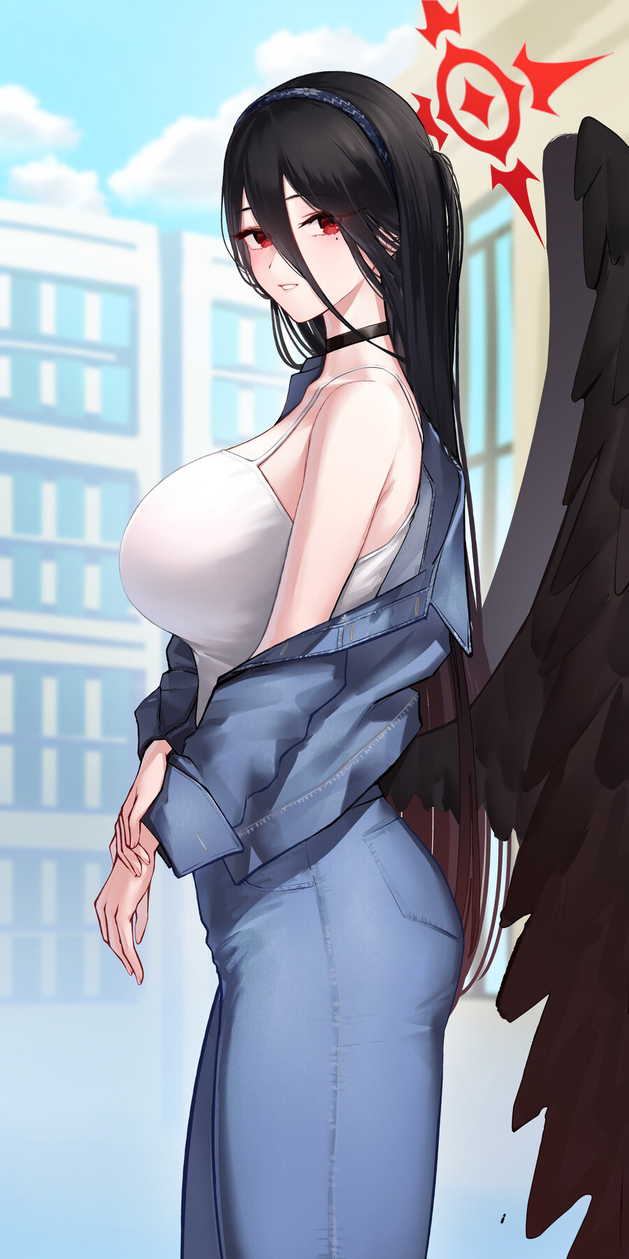 [블루아카] 노출 없이 건전한 하스미_1.jpg
