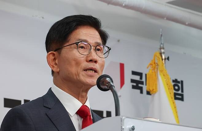 김문수, 국민의힘 당 대표 출마 선언…“이재명 총통 독재 막을 것”_1.jpg