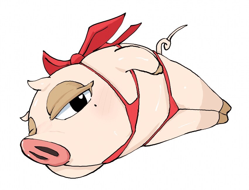 뿔버섯과 리본돼지가 몸 자랑하는 짤_2.png