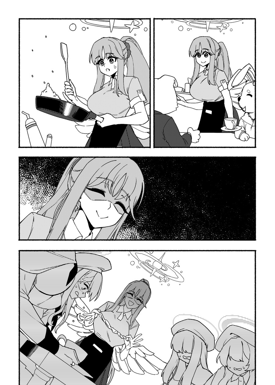 (블루아카)돈이 부족한 미카가 알바하는 manhwa_14.jpg
