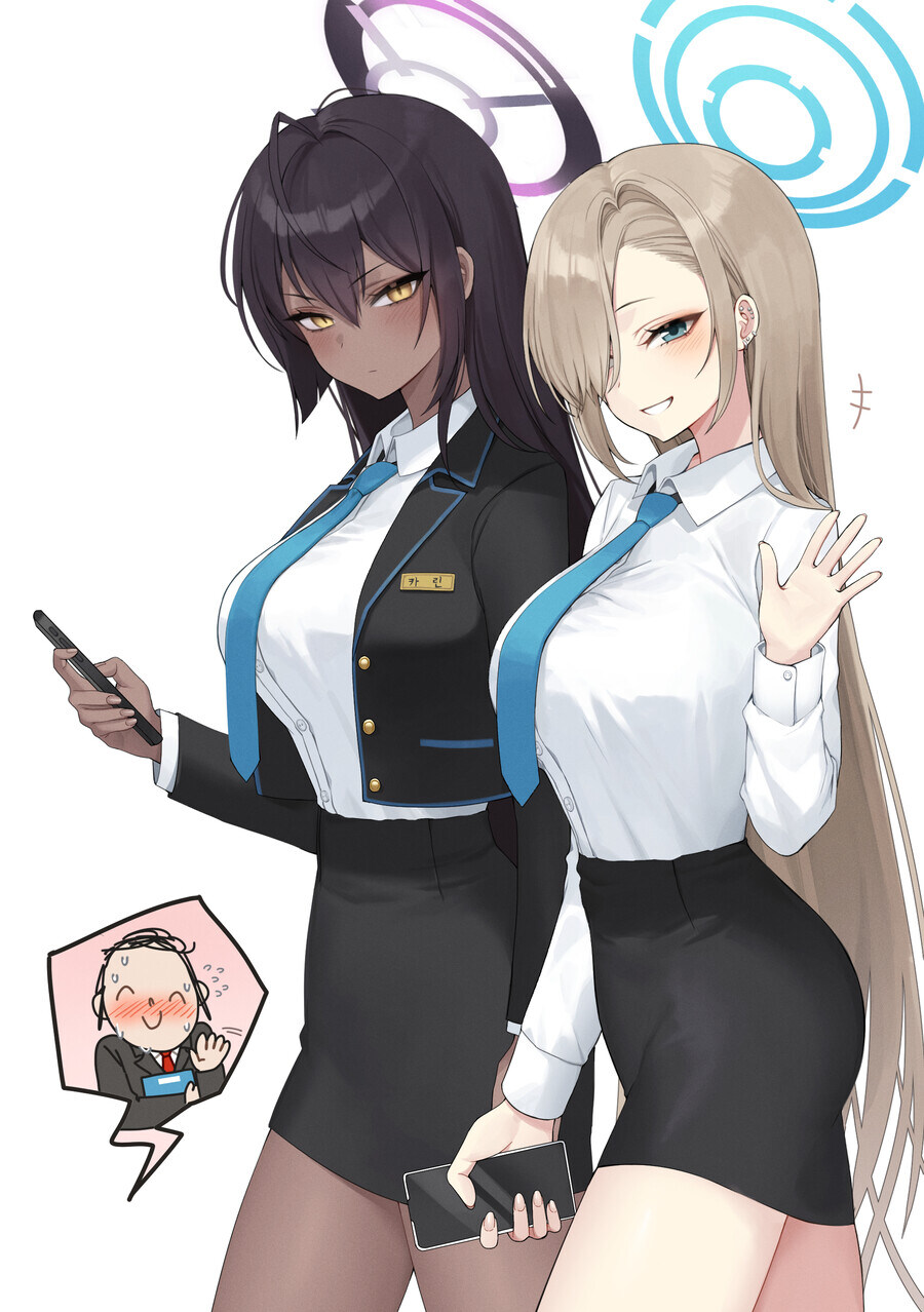 블루아카) 아스나가 카린보다 선배인거 알고 놀랐음_3.jpg