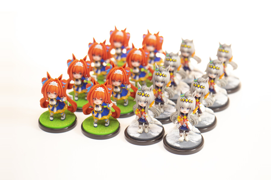 원페코리아 참가용 우마무스메 미니 피규어를 만들었습니다._15.jpg