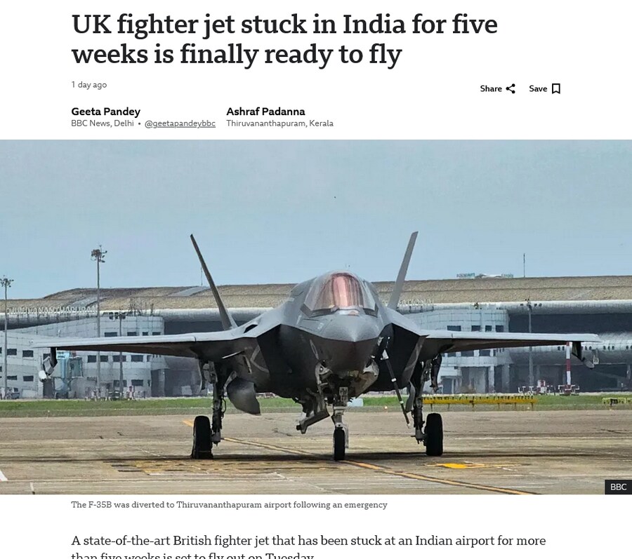 인도에 억류(?) 되고 있던 영국군 F-35 마침내 호주로 출발._1.png