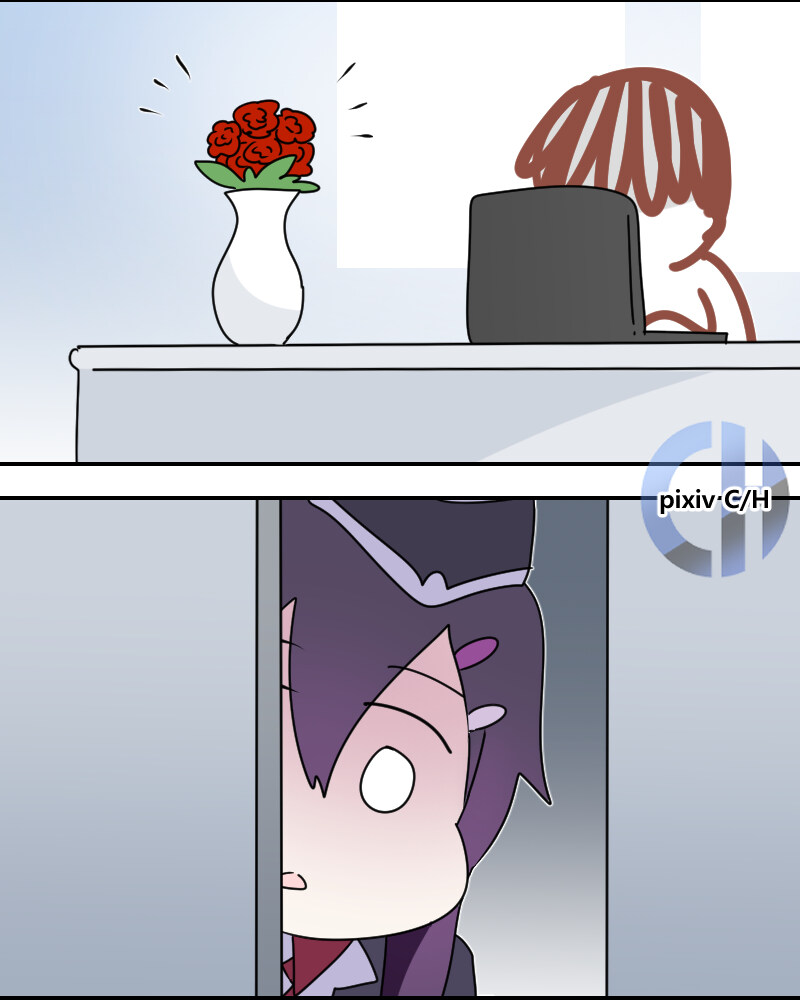 블루아카) 선생님께 직접키운 꽃을 선물하는 하루카.manhwa_3.jpg