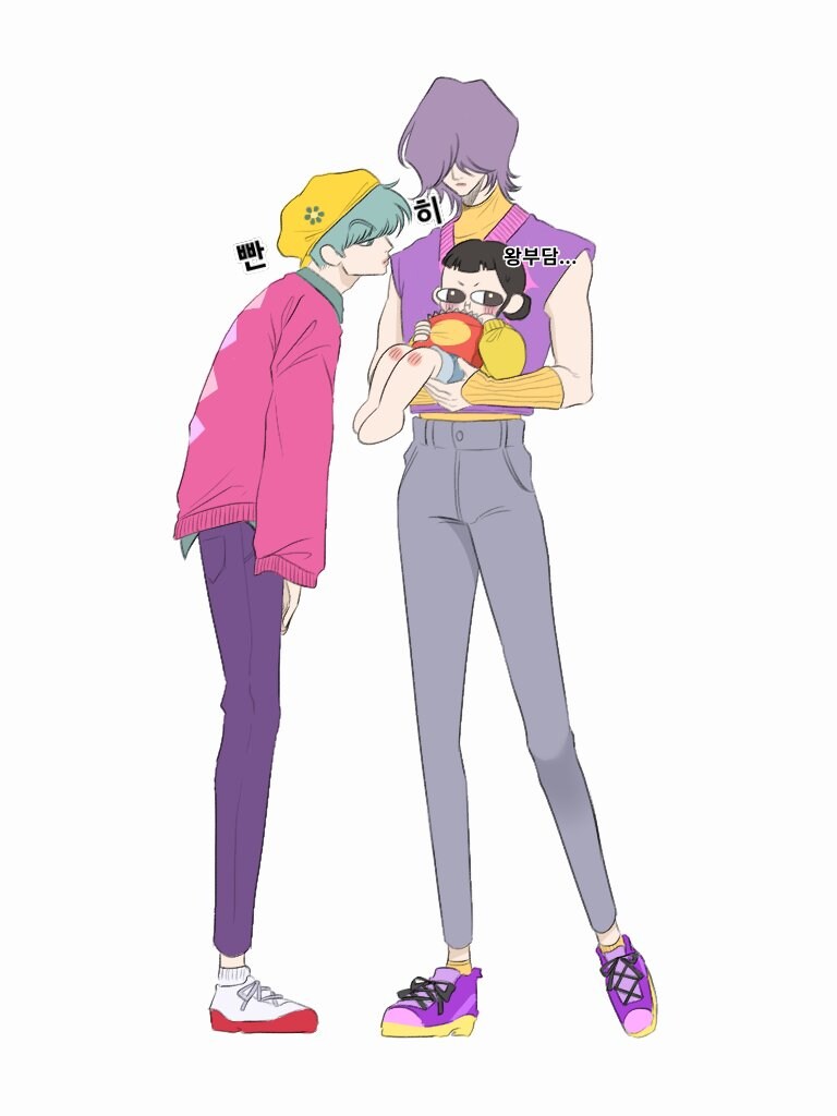 (케이팝/2차창작)사자 보이즈의 육아 일기_2.jpg