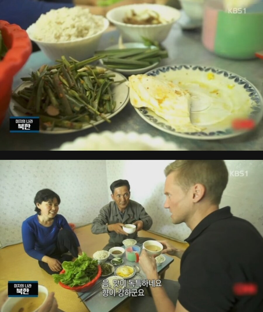 CNN 특집 다큐에 공개된 북한 가정집 밥상 .jpg_1.png