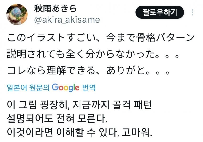 일본 트위터에서 극찬을 받은 '현실적인 여자골격' 그림_10.jpg