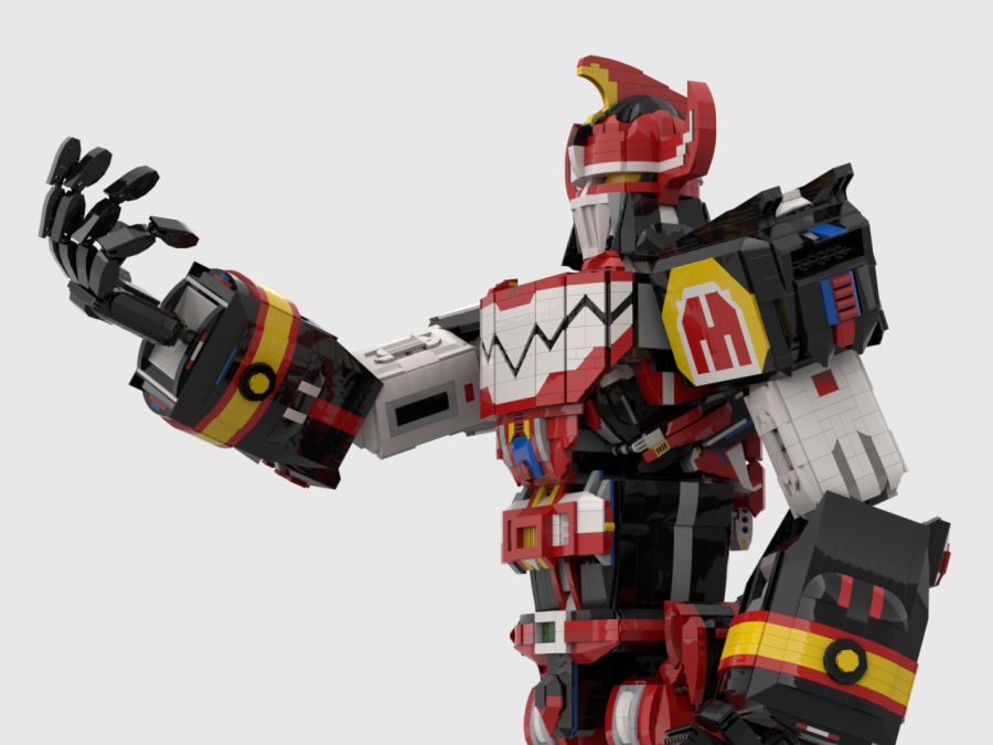 [자작]레고 대수신(大獣神) - Megazord 1부._11.png