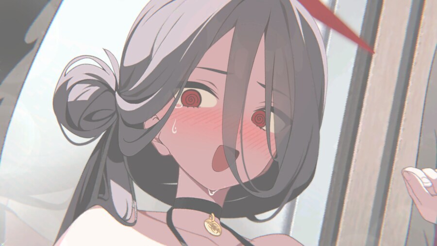 블루아카)몰래 간식먹다가 당황하는 새댁_1.jpg