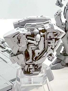 [오렌지캣] 풀 메탈 패닉! 1/35 ARX-8 레바테인 콕피트 부위 확대 이미지_4.jpg