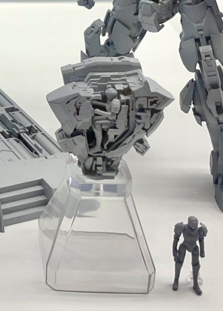 [오렌지캣] 풀 메탈 패닉! 1/35 ARX-8 레바테인 콕피트 부위 확대 이미지_3.jpg