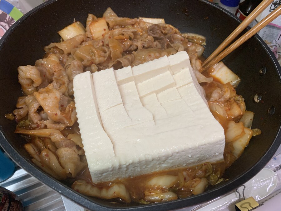삼겹살 두부김치, 야키소바_3.jpg